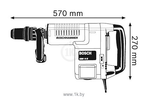 Фотографии Bosch GSH 11 E Professional (0611316708)