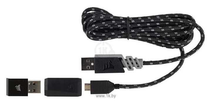 Фотографии Corsair Dark Core RGB black Wireless Gaming Mouse black USB