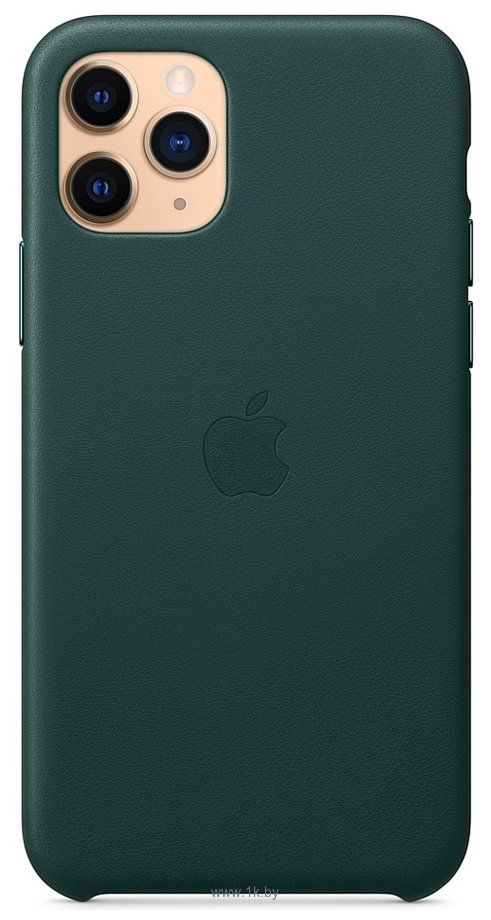 Фотографии Apple Leather Case для iPhone 11 Pro (зеленый лес)