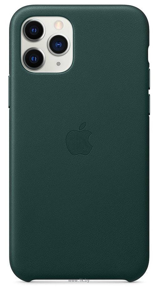 Фотографии Apple Leather Case для iPhone 11 Pro (зеленый лес)