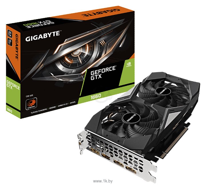 Фотографии GIGABYTE GeForce GTX 1660 D5 GV-N1660D5-6GD