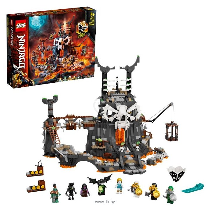 Фотографии LEGO Ninjago 71722 Подземелье колдуна-скелета