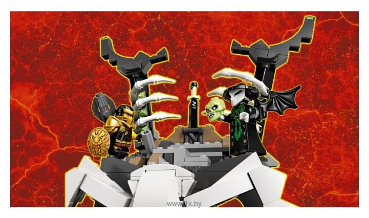 Фотографии LEGO Ninjago 71722 Подземелье колдуна-скелета