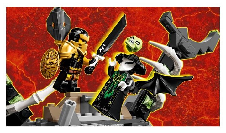 Фотографии LEGO Ninjago 71722 Подземелье колдуна-скелета