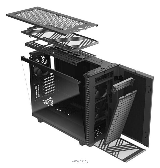 Фотографии Fractal Design Define 7 Light TG Gray