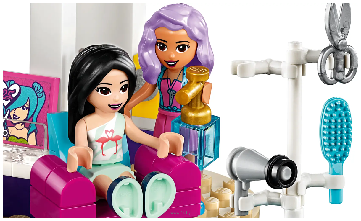 Фотографии LEGO Friends 41391 Парикмахерская Хартлейк Сити