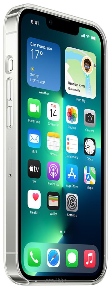 Фотографии Apple MagSafe Clear Case для iPhone 13 Pro (прозрачный)