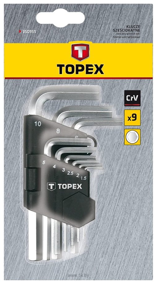 Фотографии TOPEX 35D955 9 предметов