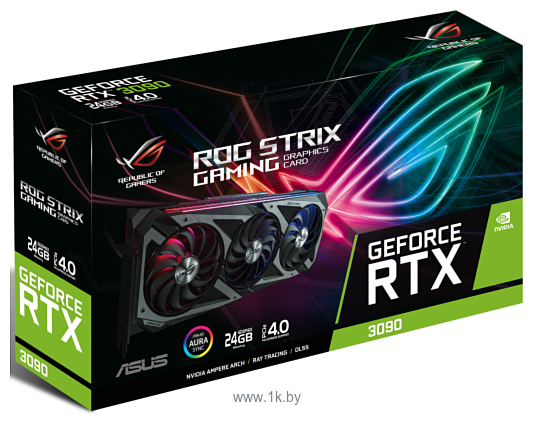 Фотографии ASUS ROG Strix GeForce RTX 3090 24GB GDDR6X (ROG-STRIX-RTX3090-24G-GAMING)