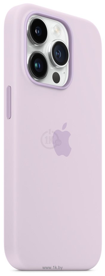 Фотографии Apple MagSafe Silicone Case для iPhone 14 Pro (сиреневый)