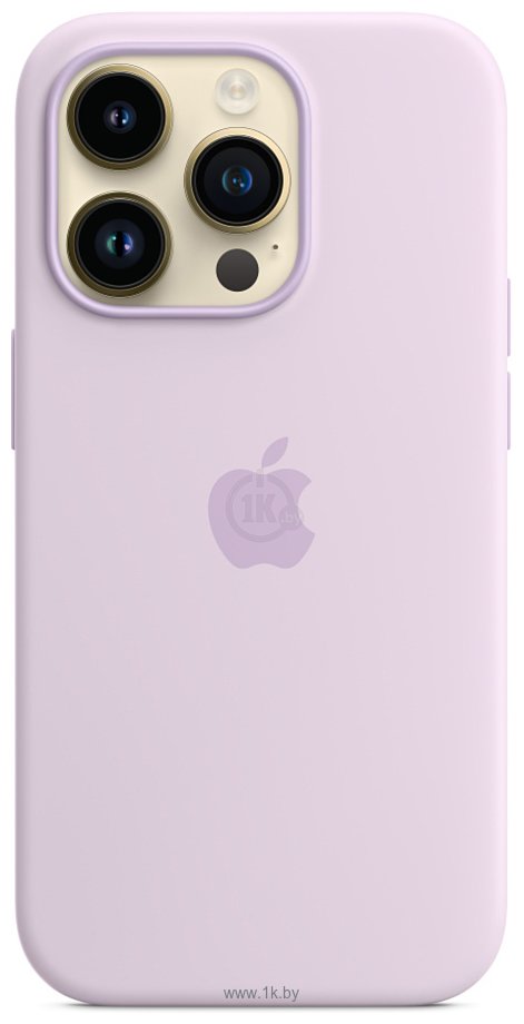Фотографии Apple MagSafe Silicone Case для iPhone 14 Pro (сиреневый)