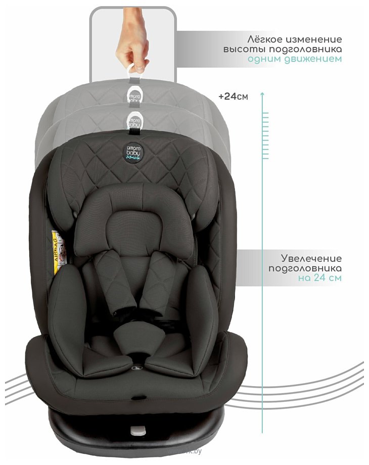 Фотографии Amarobaby Brilliant Isofix AMARO-2003-BrCh