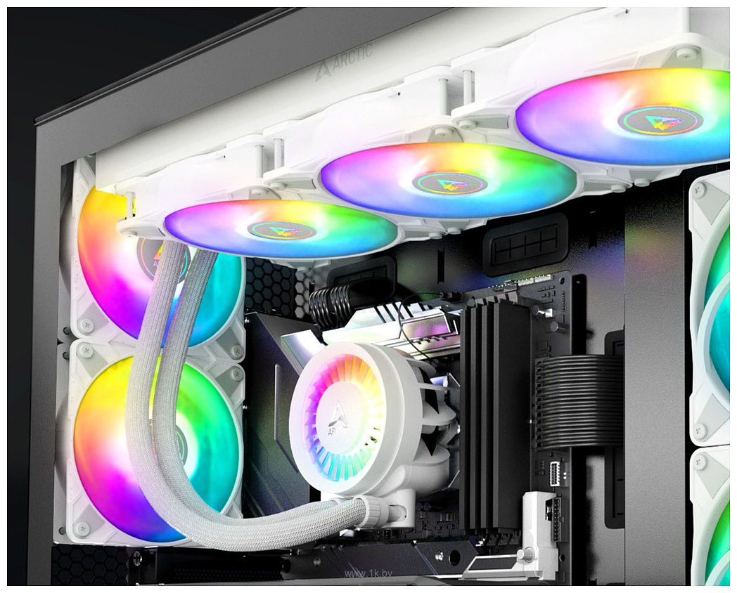 Фотографии Arctic Liquid Freezer III 420 A-RGB White ACFRE00153A