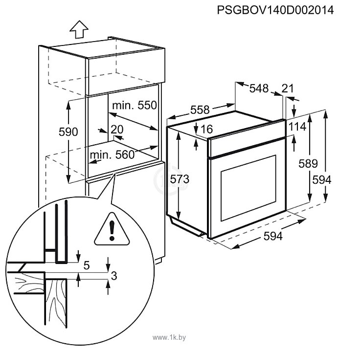 Фотографии Electrolux EOB 53434 AK