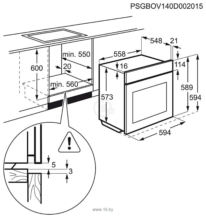 Фотографии Electrolux EOB 53434 AK