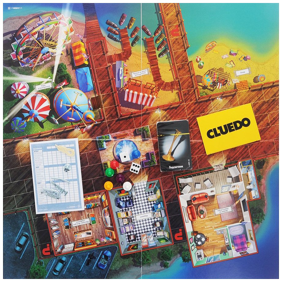 Фотографии Hasbro Клуэдо (Cluedo) Обновленная (A5826)