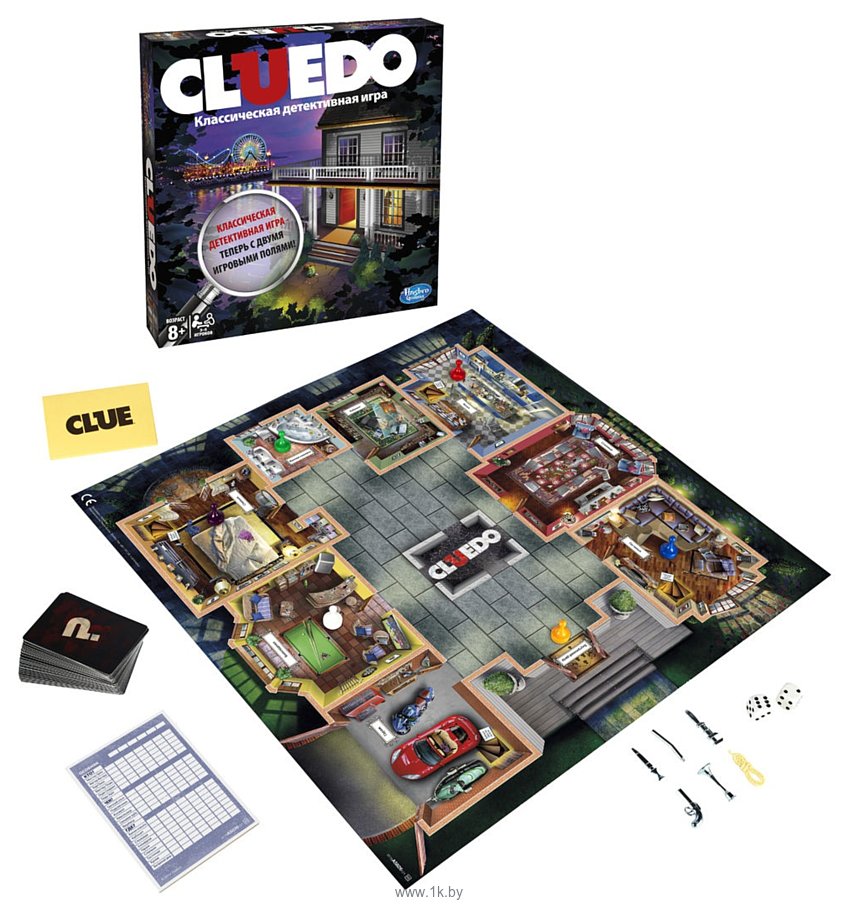 Фотографии Hasbro Клуэдо (Cluedo) Обновленная (A5826)
