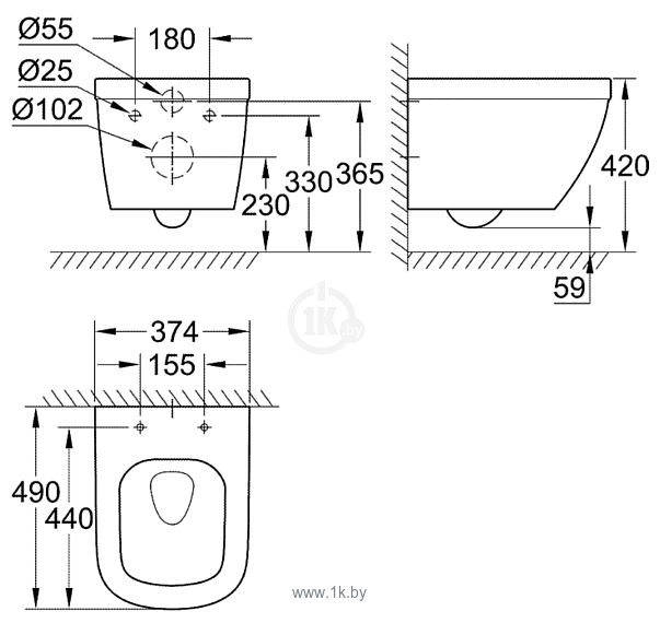 Фотографии Grohe Euro 3920600H