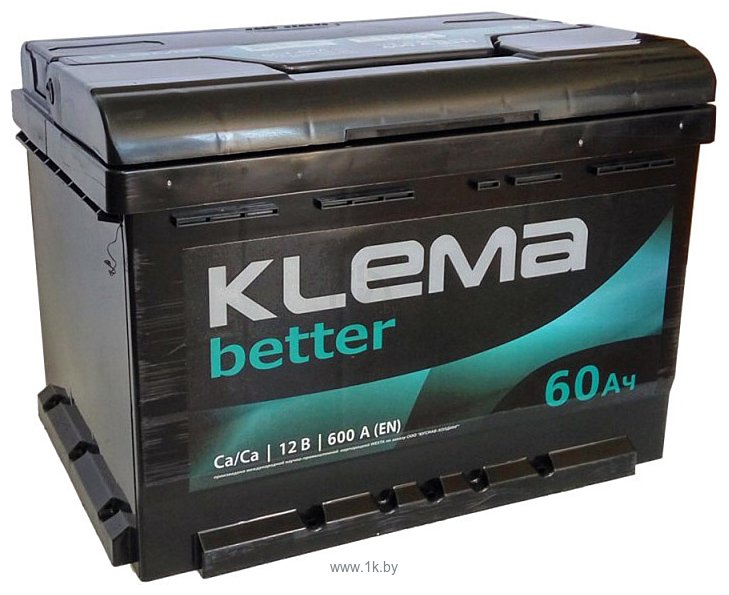 Фотографии Klema Better 6CТ-60А(0) (60Ah)