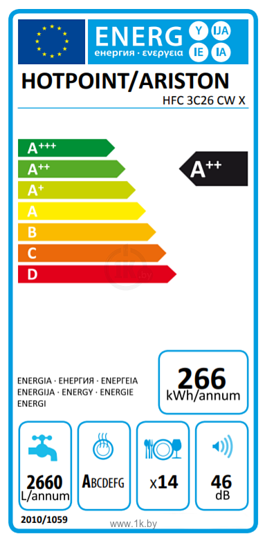 Фотографии Hotpoint-Ariston HFC 3C26 CW X