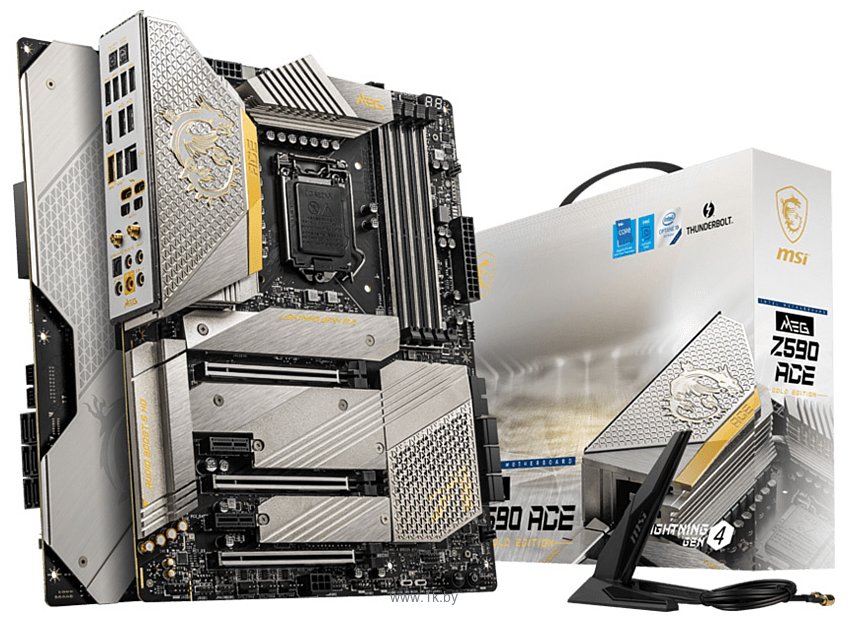 Фотографии MSI MEG Z590 ACE GOLD EDITION