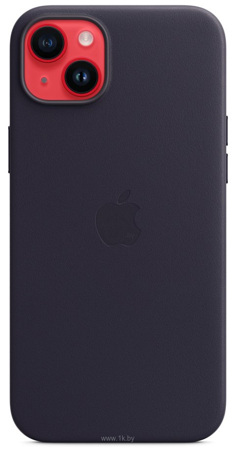 Фотографии Apple MagSafe Leather Case для iPhone 14 Plus (чернила)