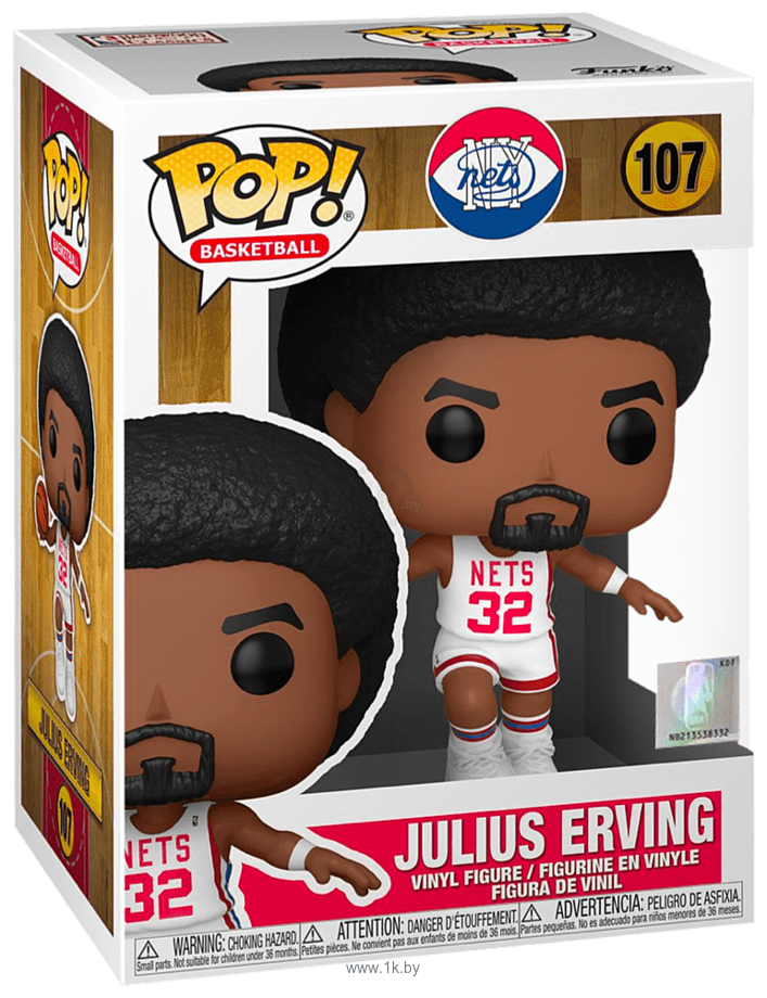 Фотографии Funko POP! NBA. Legends - Julius Erving Nets Home 55220