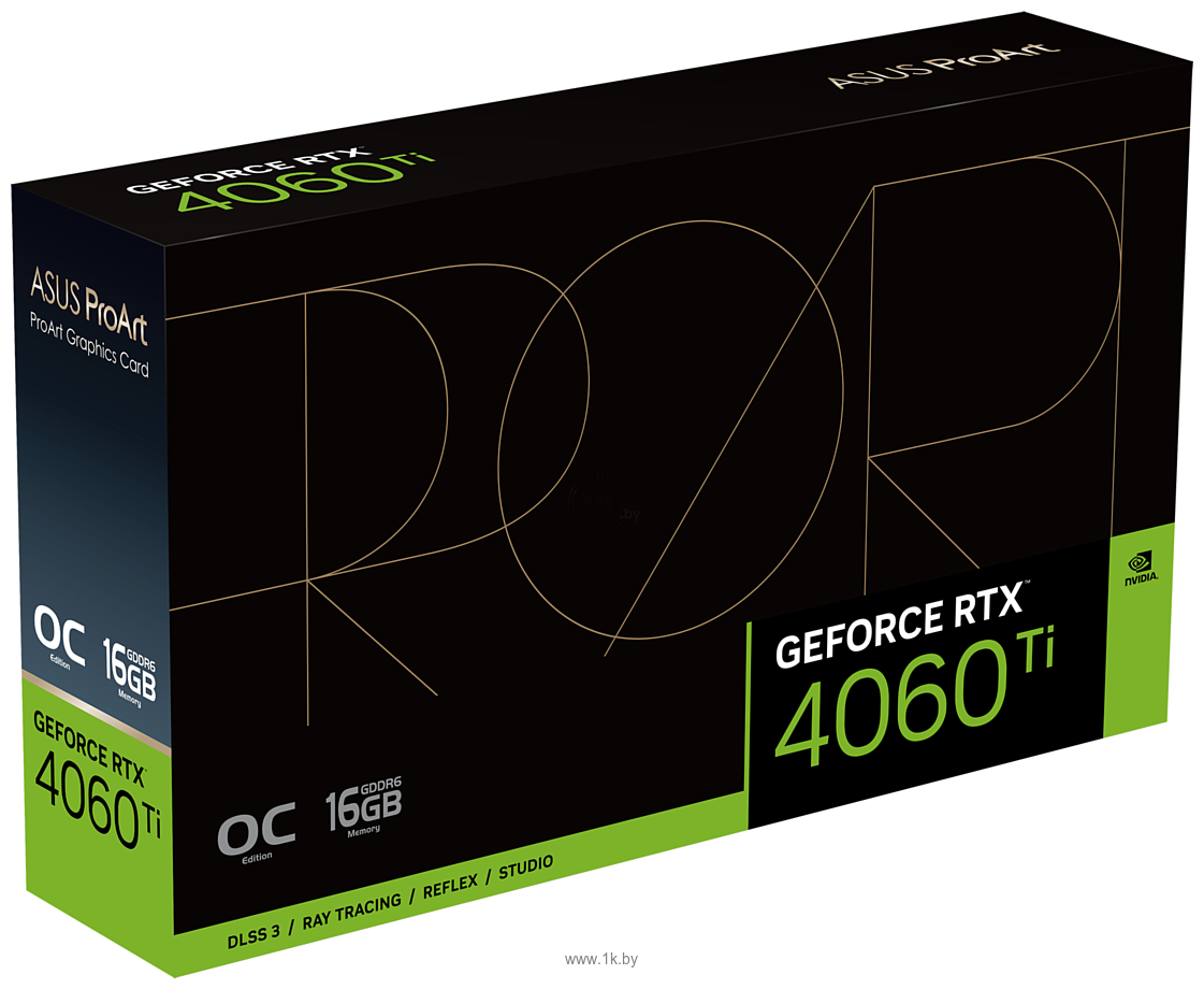Фотографии ASUS ProArt GeForce RTX 4060 Ti OC Edition 16GB GDDR6 (PROART-RTX4060TI-O16G)