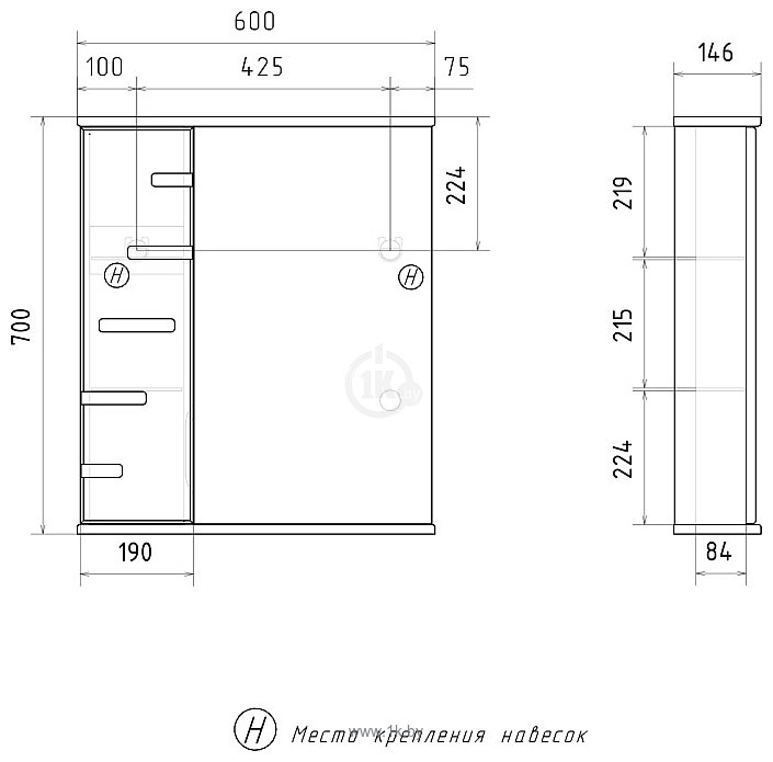 Фотографии Volna  Joli 60 L