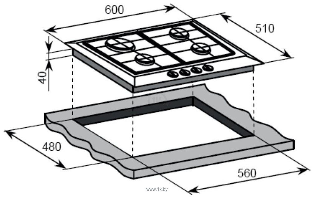 Фотографии Weissgauff HGG 640 WG Nano Glass