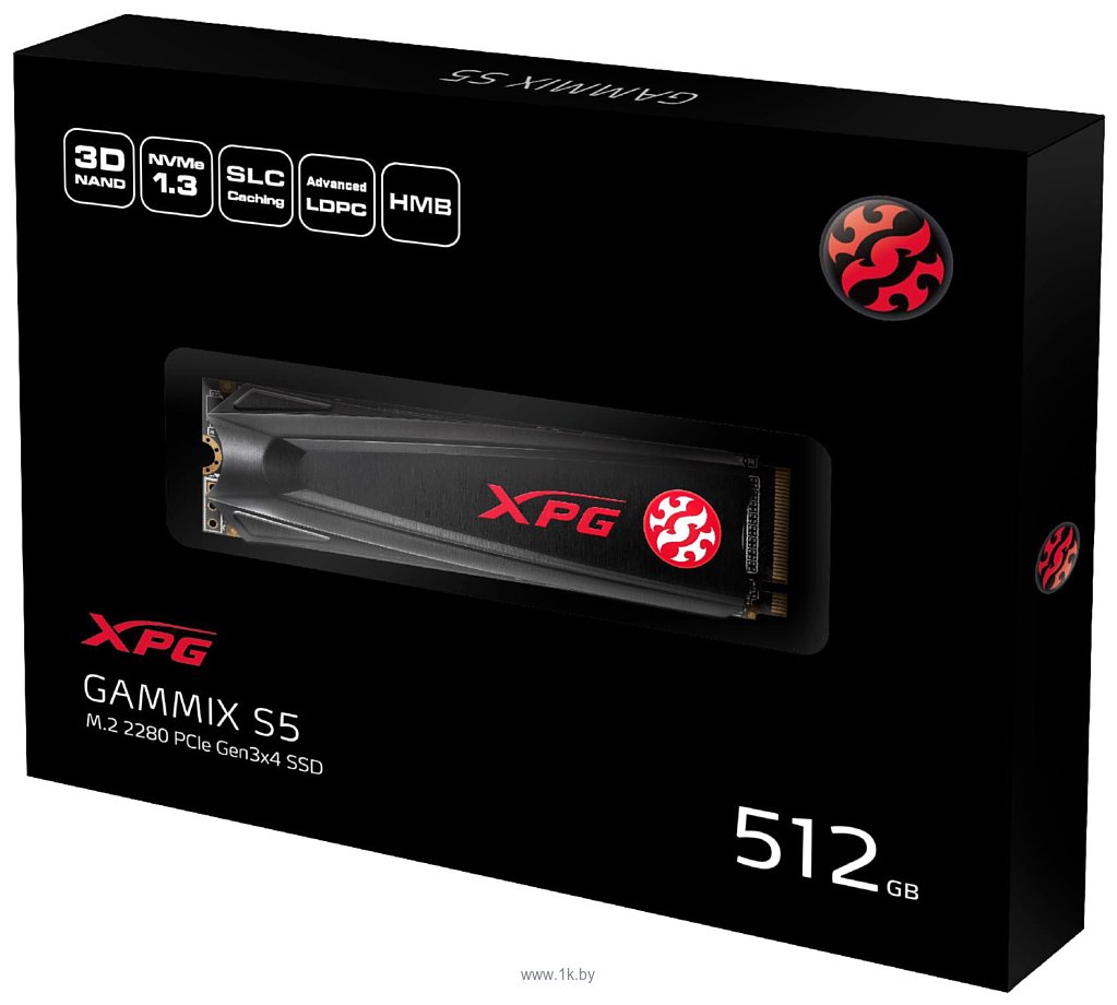 Фотографии ADATA GAMMIX S5 512GB AGAMMIXS5-512GT-C