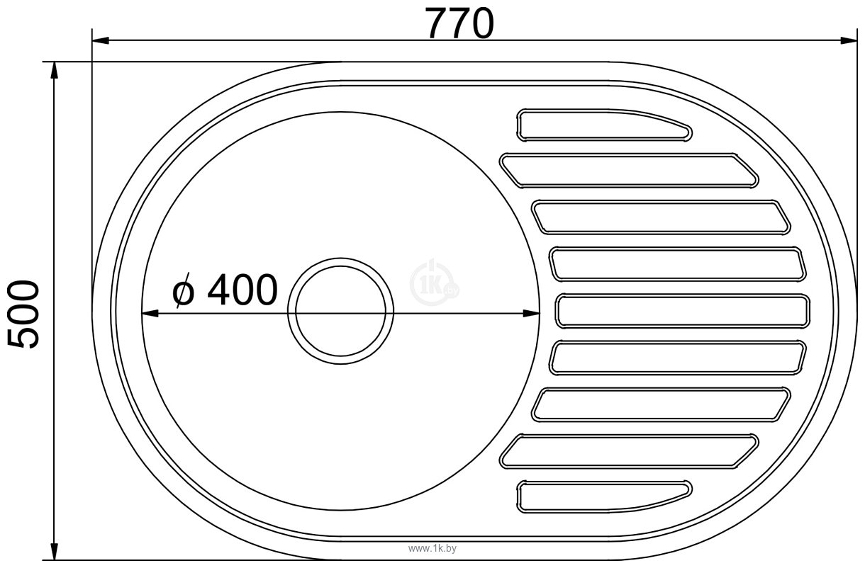 Фотографии Mixline 533709 (левая, полированная, 0.8 мм)