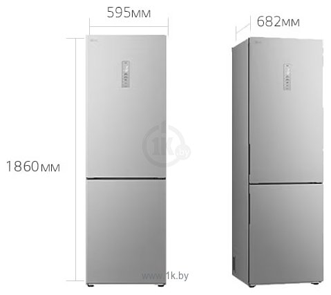 Фотографии LG DoorCooling+ GC-B459ANMW