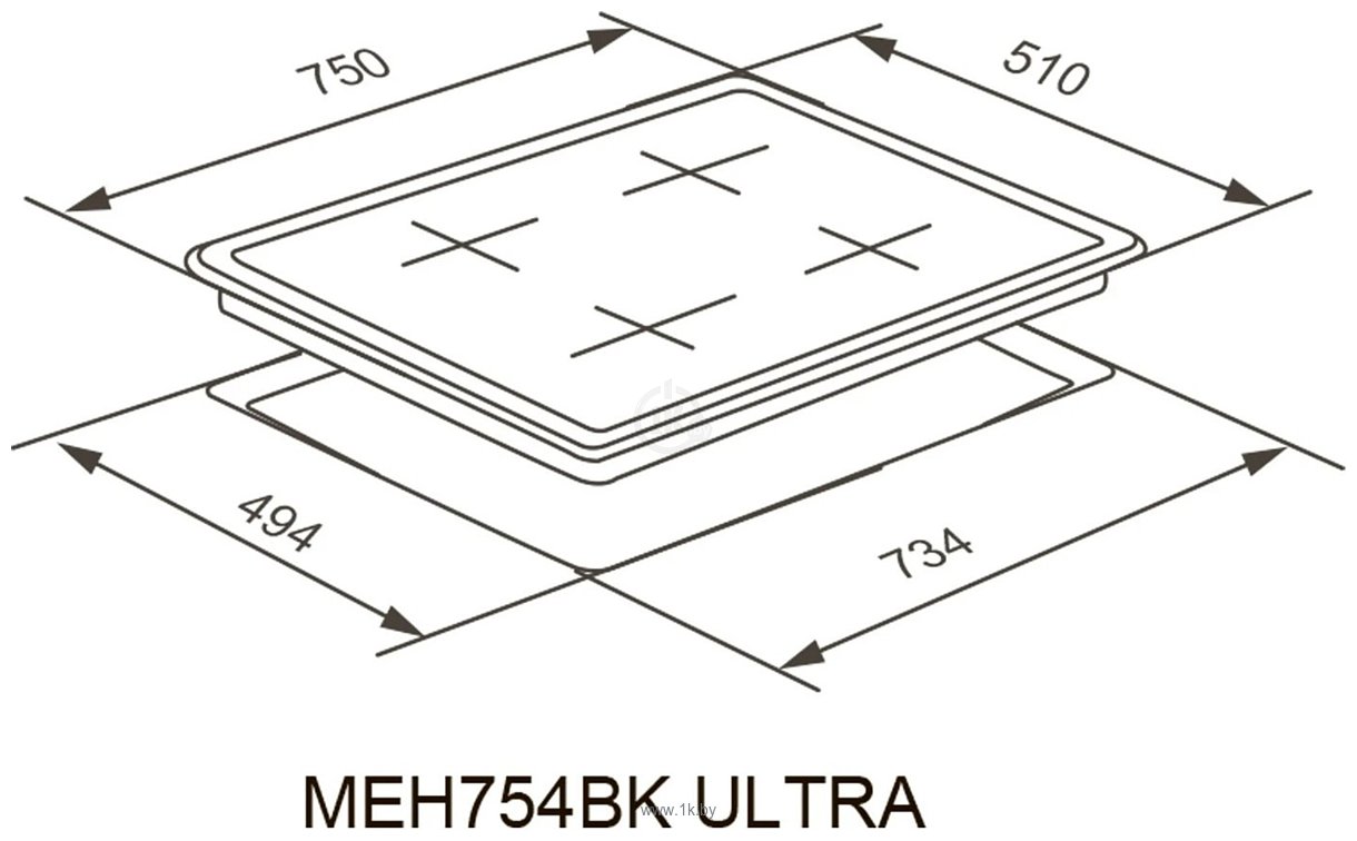 Фотографии Meferi MEH754BK Ultra