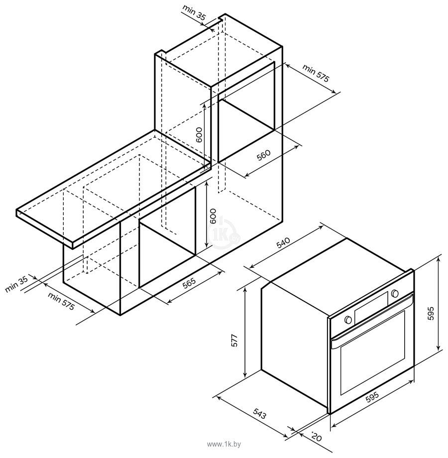 Фотографии LEX EDP 610 WH Wide Series