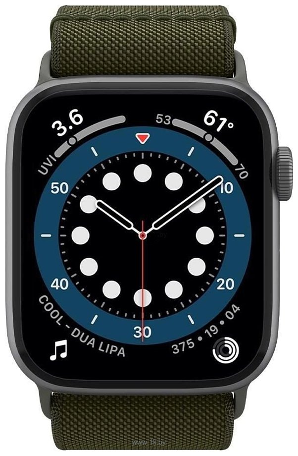 Фотографии Spigen Lite Fit для Apple Watch 49/45/44/42 мм (хаки)
