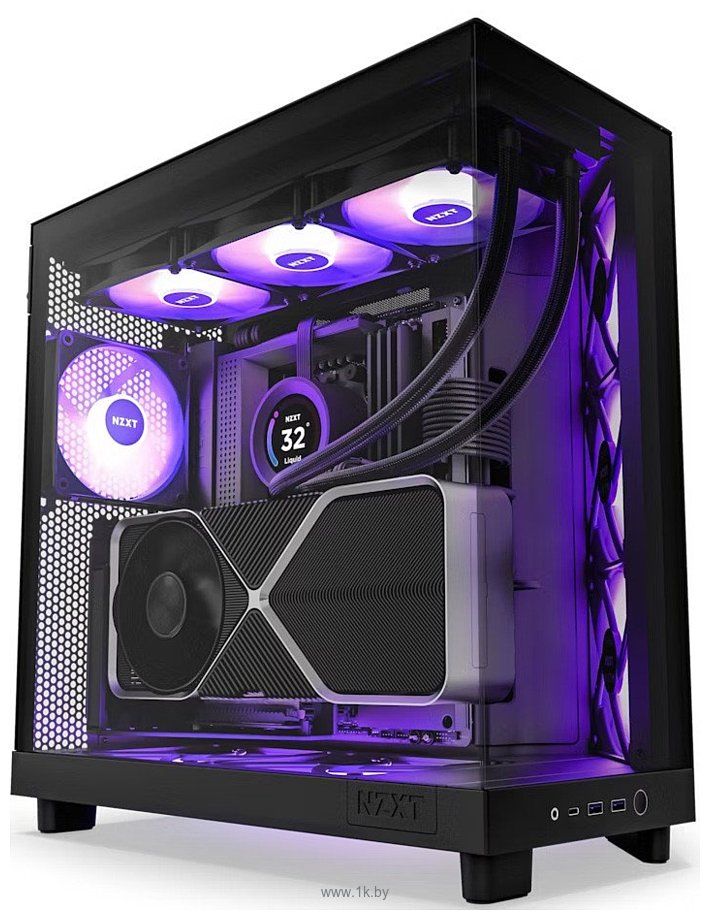 Фотографии NZXT H6 Flow RGB CC-H61FB-R1