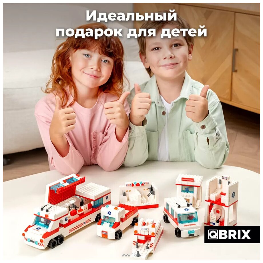 Фотографии QBRIX Kids. Много кубиков. Скорая помощь 32005 Фотографии QBRIX Kids. Много кубиков. Скорая помощь 32005