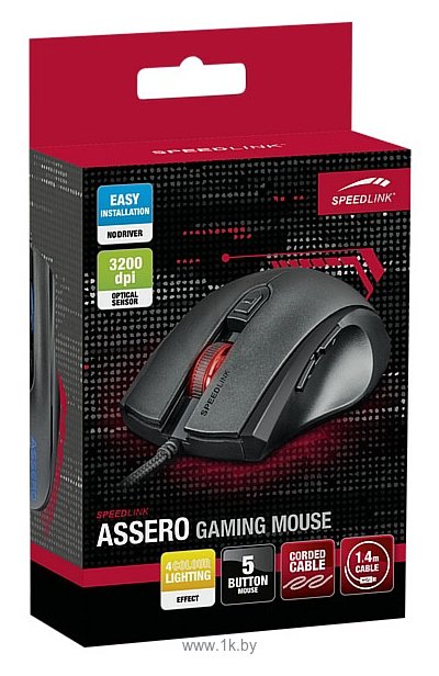 Фотографии SPEEDLINK ASSERO Gaming Mouse black USB