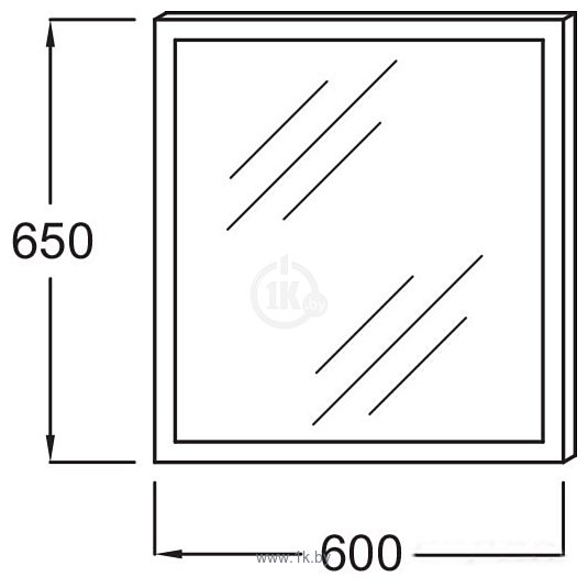 Фотографии Jacob Delafon  Escale 60x65 (EB1440-NF)