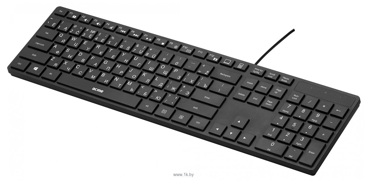 Фотографии ACME Wired Keyboard KS07 black USB