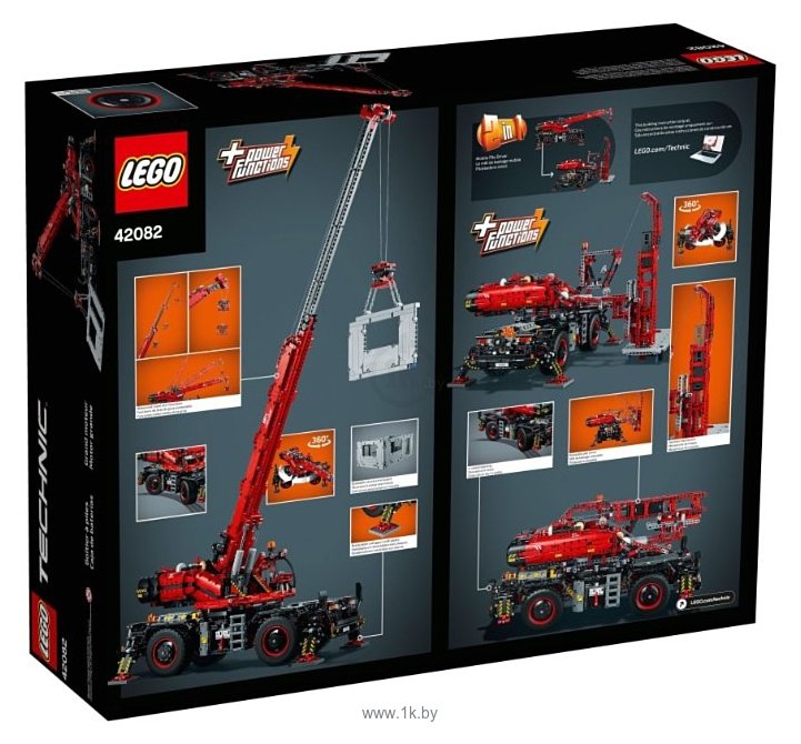 Фотографии LEGO Technic 42082 Подъёмный кран для пересечённой местности