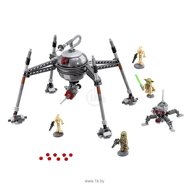 Фотографии Lepin Star Wars 05025 Самонаводящийся дроид-паук аналог Lego 75142