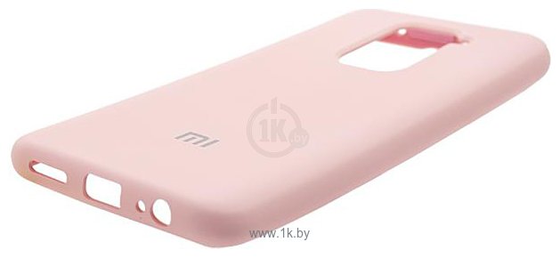 Фотографии EXPERTS Original Tpu для Xiaomi Redmi Note 9S/9 PRO с LOGO (розовый)