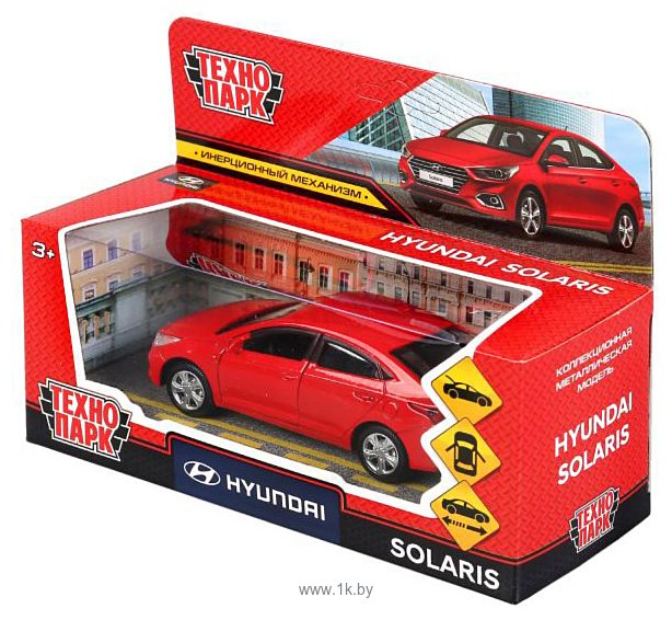 Фотографии Технопарк Hyundai Solaris SOLARIS2-12-RD (красный)