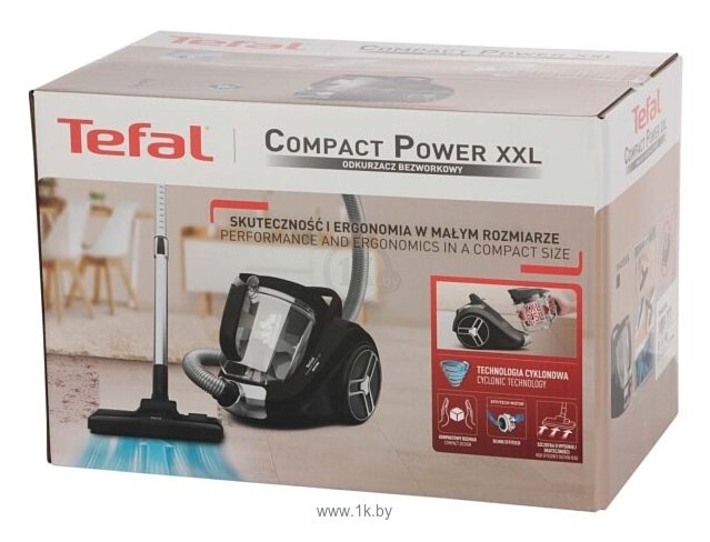 Фотографии Tefal Compact Power XXL TW4855