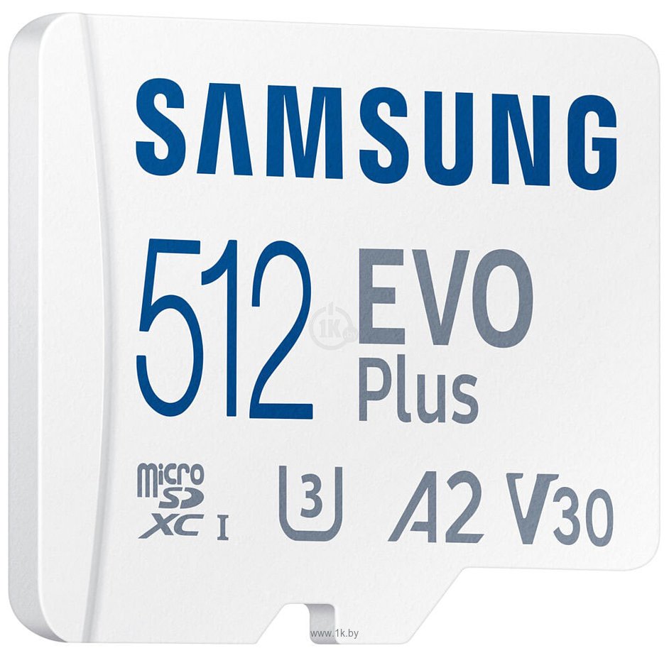 Фотографии Samsung EVO Plus 2021 microSDXC 512GB (с адаптером)