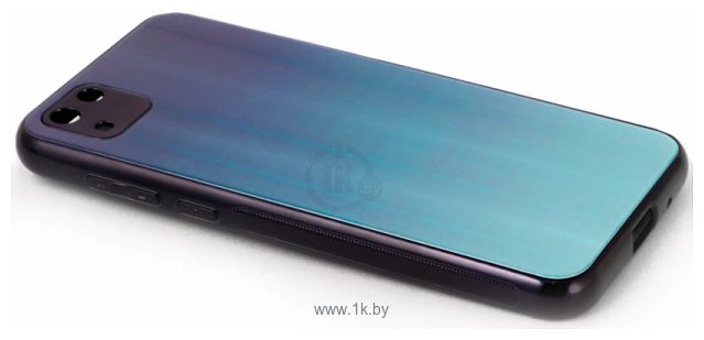 Фотографии Case Aurora для Huawei Y5p/Honor 9S (черный/синий)