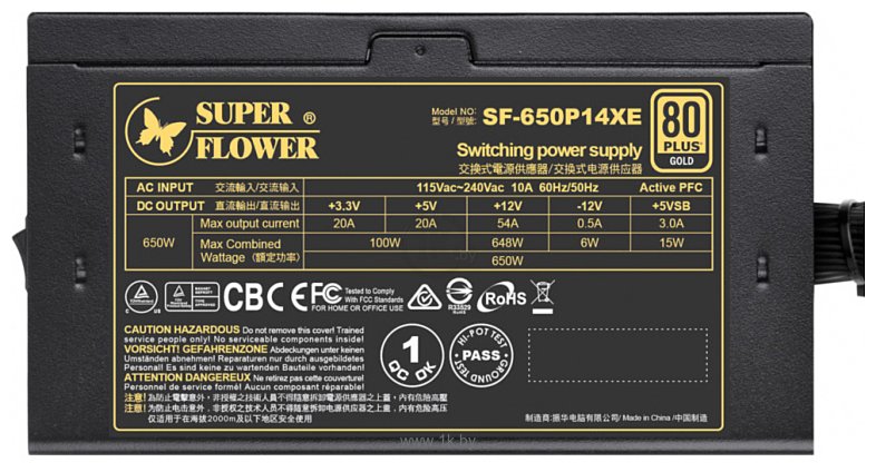 Фотографии Super Flower Legion GX Pro 650W SF-650P14XE