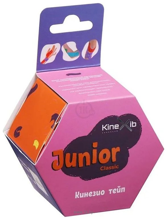 Фотографии Kinexib Classic Junior 4 см x 4 м (розовый)